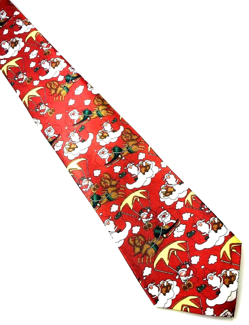 New Christmas Tie 9.5Cm Style Men'S Fashion Neckties Helloween Festival Tie Soft Designer Character Necktie Tie for Boy