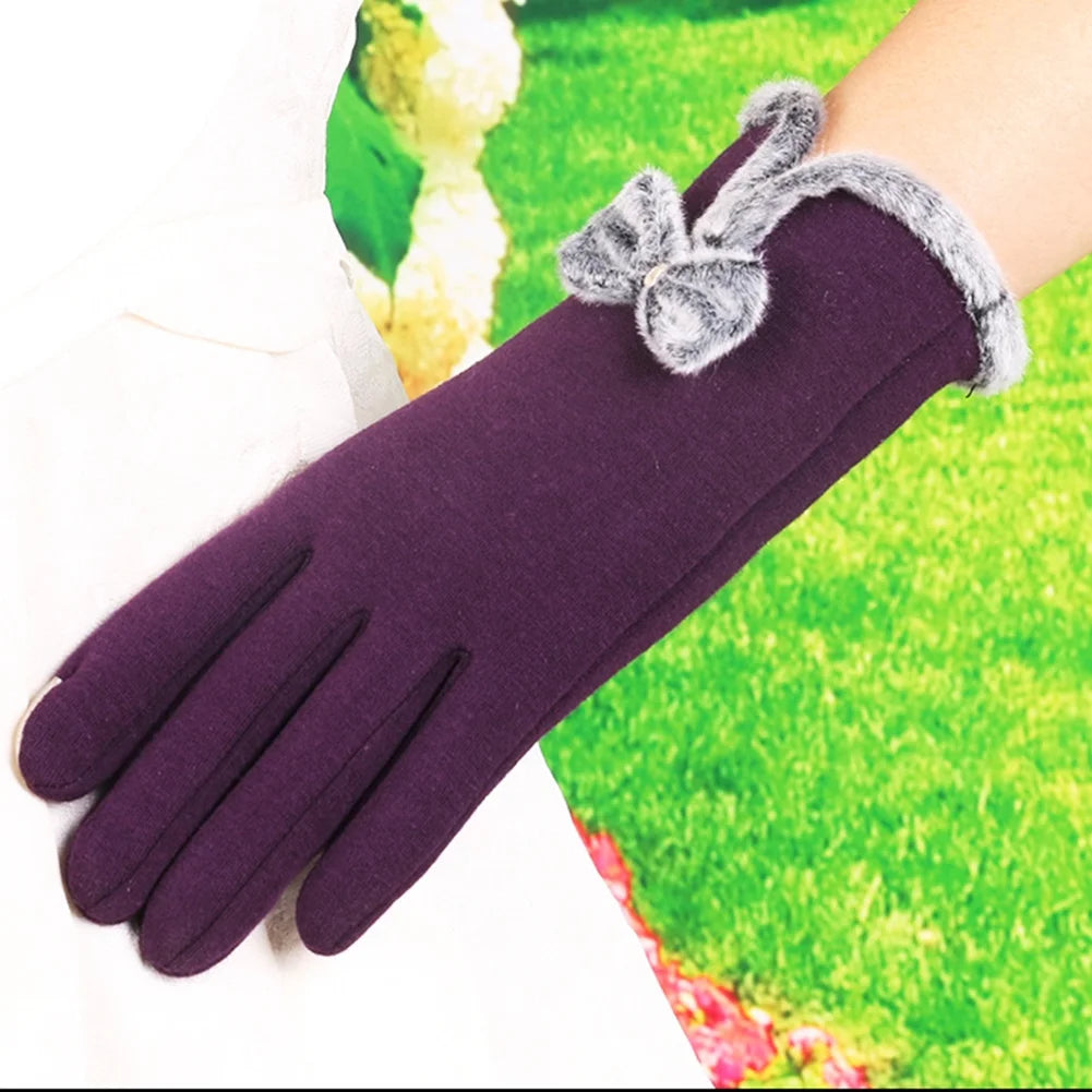 Womens Gloves Winter Touch Screen Texting Gloves for Women Fleece Lined Thick Warm Gloves