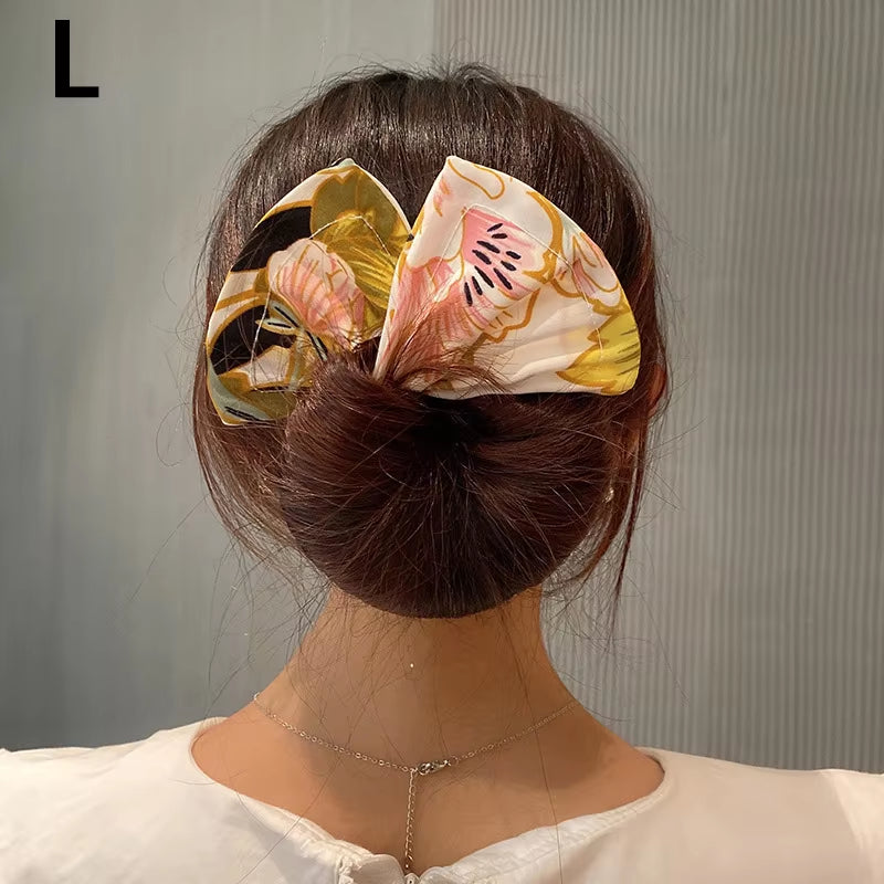 Fashion Magic Twist Clip Lazy Headband Hair Braider Curler Bow Barrette Elegant Donut Bun Maker Tool Scrunchies Hair Accessories