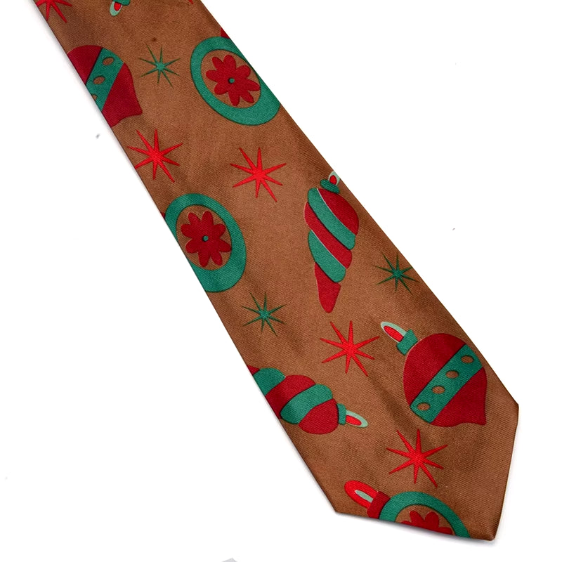 New Christmas Tie 9.5Cm Style Men'S Fashion Neckties Helloween Festival Tie Soft Designer Character Necktie Tie for Boy