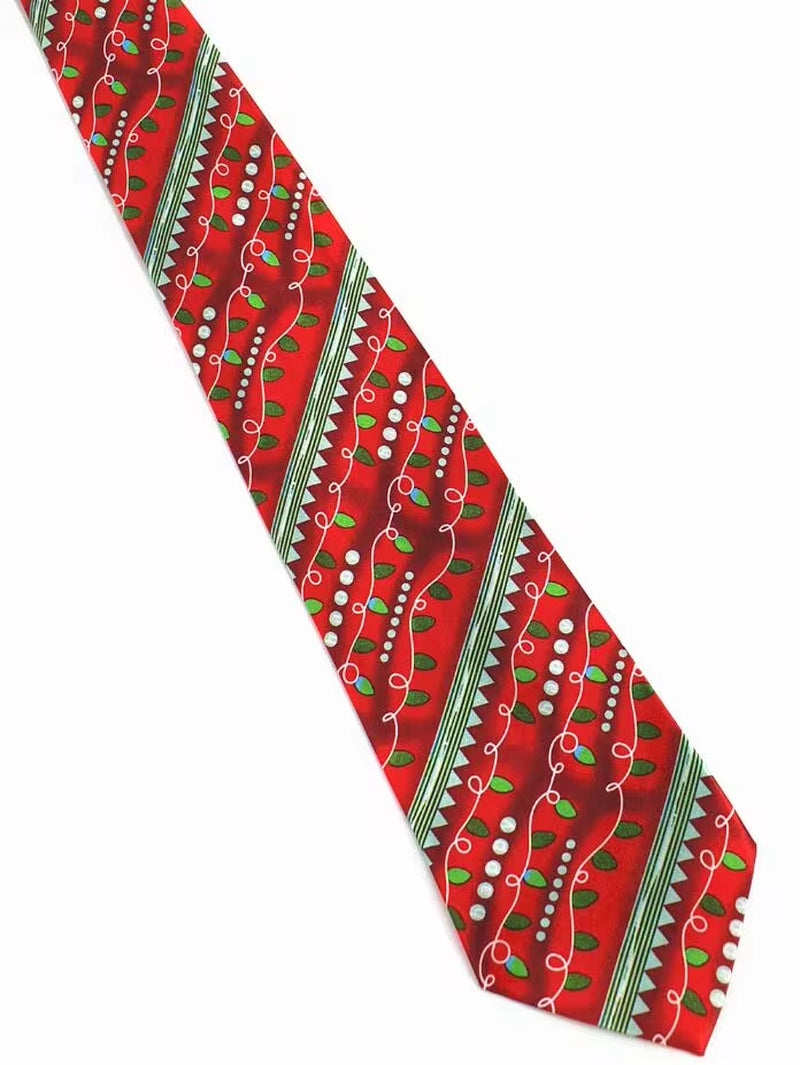 New Christmas Tie 9.5Cm Style Men'S Fashion Neckties Helloween Festival Tie Soft Designer Character Necktie Tie for Boy